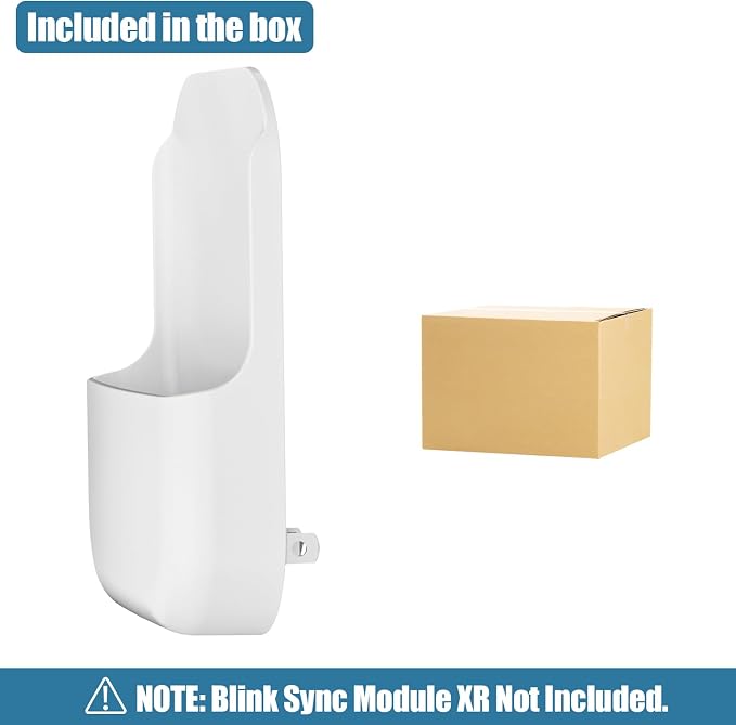 Outlet Wall Mount for Blink Sync Module XR, 2-in-1 Charging Station - Image 8