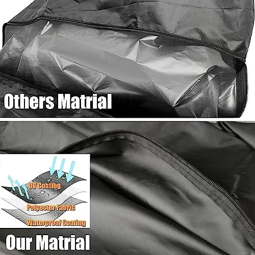 Fan Cover - Outdoor Waterproof Fan Covers - Outside Large Stand up Pedestal and - Image 3