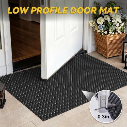Front Door Mat Outside Entrance, Non Slip Doormat - Image 5