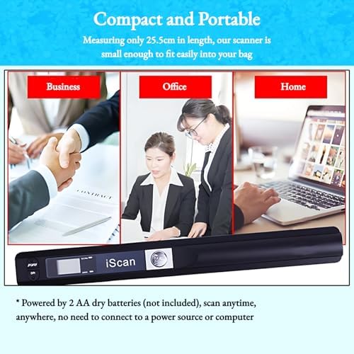Portable Document Scanner, 900DPI Resolution - Image 6