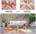 GENIMO Outdoor Rug, Waterproof Plastic Rugs - Image 2