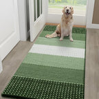 Kitinjoy Indoor Outdoor Door Mat, 59x24 Non-Slip Dirt Trapper Doormats by Kitinjoy