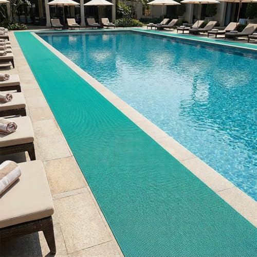 Thick PVC Drainage Floor Mat 1x32FT, Non Slip Flooring Mats Swimming Pool - Image 2