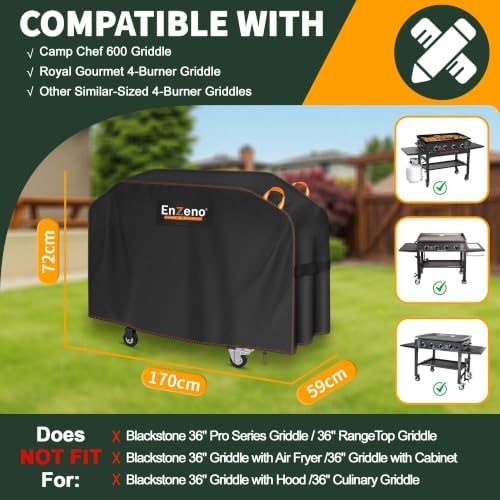 Griddle Cover for Blackstone 36" Gas Grill - Image 2