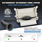 Flemoon Outdoor Extension Cord Safety Cover - Image 2