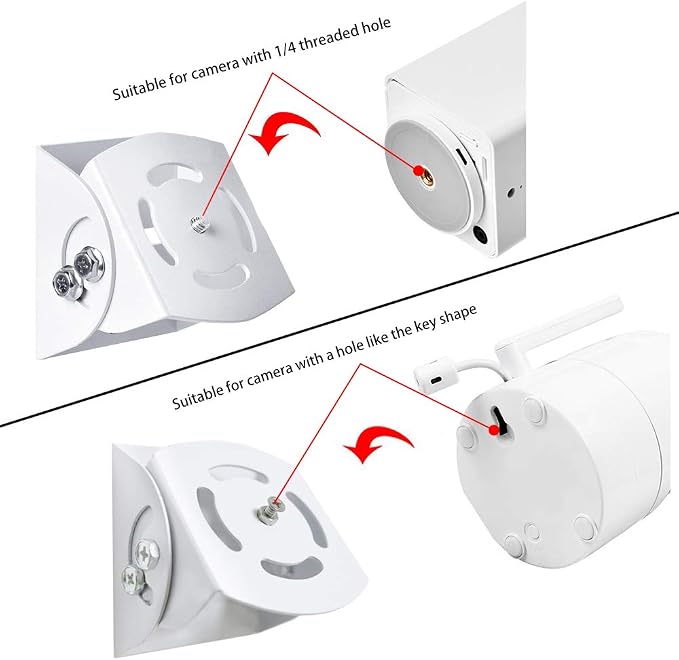 2 Pack-Adjustable Angle Baby Monitor Wall Mount - Image 5