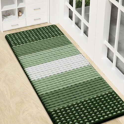 Kitinjoy Indoor Outdoor Door Mat, 47x17 Non-Slip Dirt Trapper Doormats by Kitinjoy