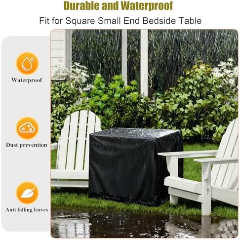 End Tables Cover, Outdoor Side Table Cover - Image 3