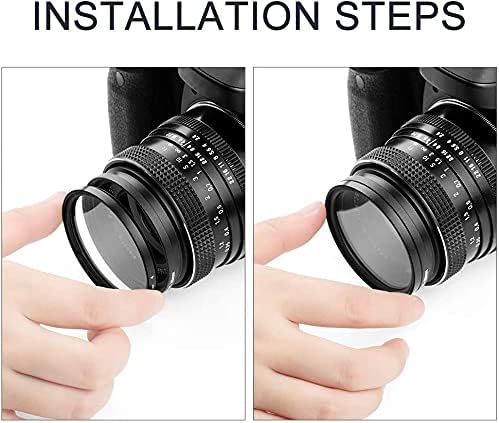 Sedremm Compatible with 67mm Star Filter 3 Pieces Starburst Lens Filter Canon - Image 5