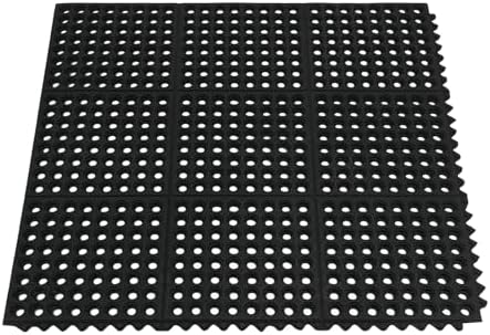 Anti-Fatigue Rubber Floor Mat for Restaurant Kitchen, Durable Non-Slip Bar by Unknown