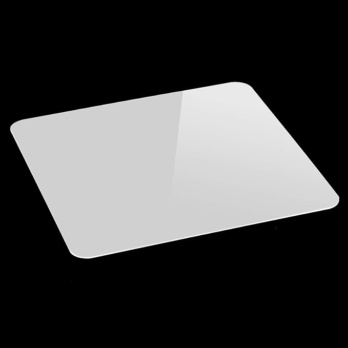 KINJOEK 2 PCS 30x30cm 12 x 12 Inch Acrylic White Reflective Display Table Riser - Image 7
