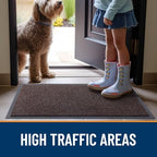 OLANLY 2-Pack Front Door Mats 47x32, Waterproof Heavy-Duty Doormats - Image 7