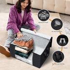 Fab totes 8 Pack Storage Bags for Clothes Blanket Storage Bins - Image 4
