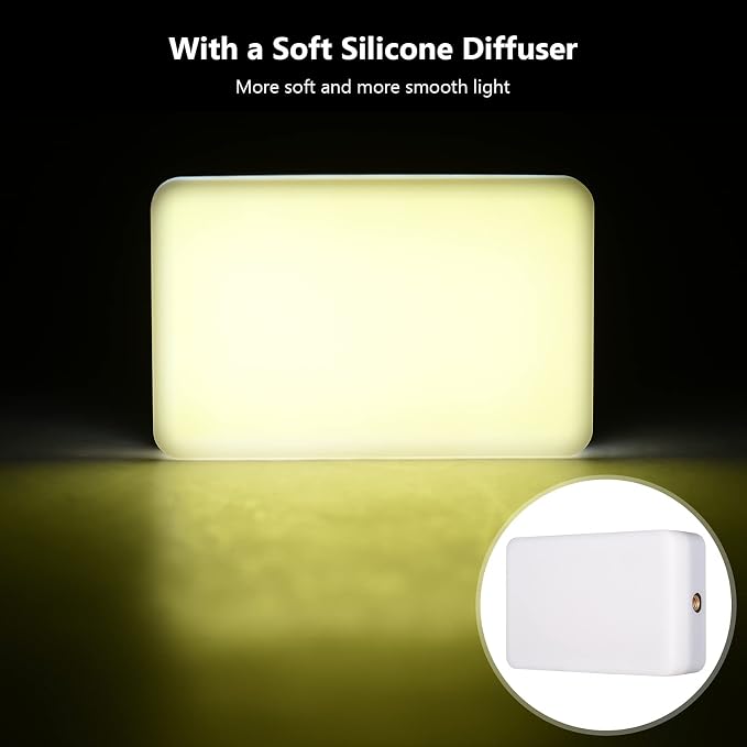 ST120 Pocket LED Video Light Rechargeable Fill Light 2500K-9000K Dual Color - Image 4