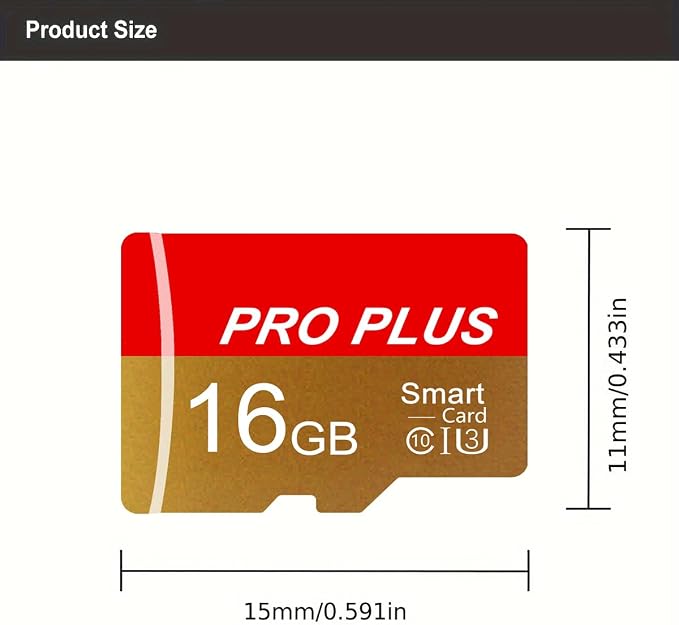 2 Pack Memory Card 16GB with Adapter, High Speed TF Card, UHS-I C10 A1 Memory - Image 7