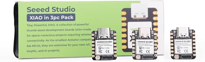 XIAO ESP32S3 3PCS Pack- 2.4GHz WiFi, BLE 5.0, 8MB PSRAM, 8MB Flash, Battery - Image 2