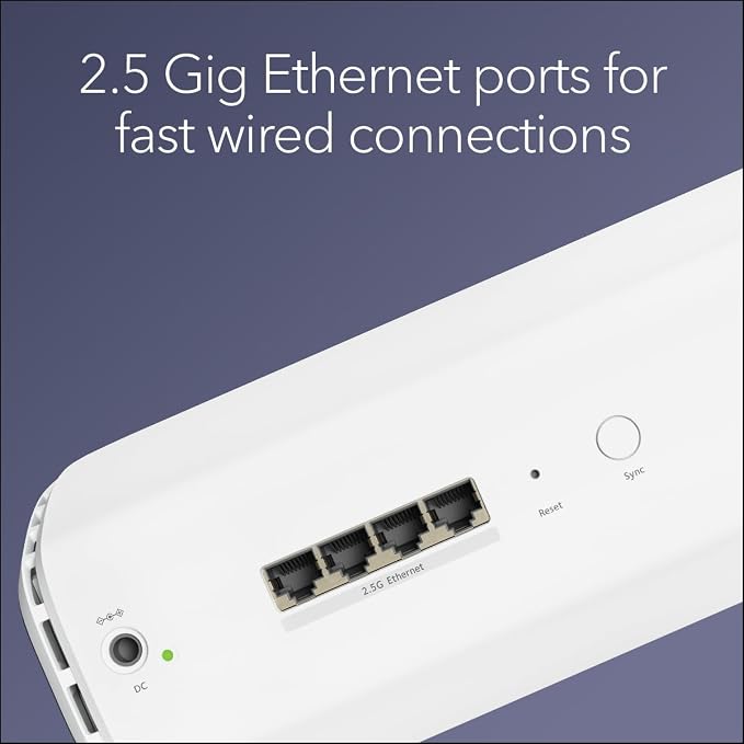 NETGEAR Orbi 870 Series Tri-Band WiFi 7 Mesh Add-on Satellite – Works - Image 5
