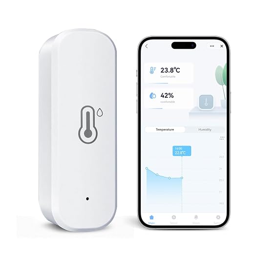 Smart WiFi Temperature Humidity Monitor by Unknown