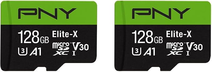 PNY 128GB Elite-X™ Class 10 U3 V30 A1 microSDXC Flash Memory Card - Image 2