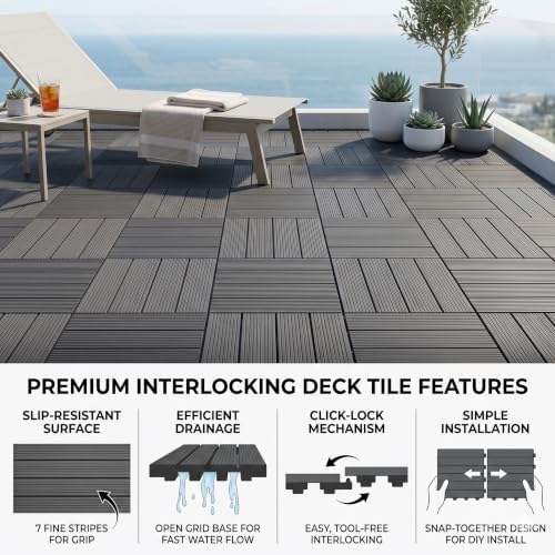 44 Pack Interlocking Deck Tiles - Image 5