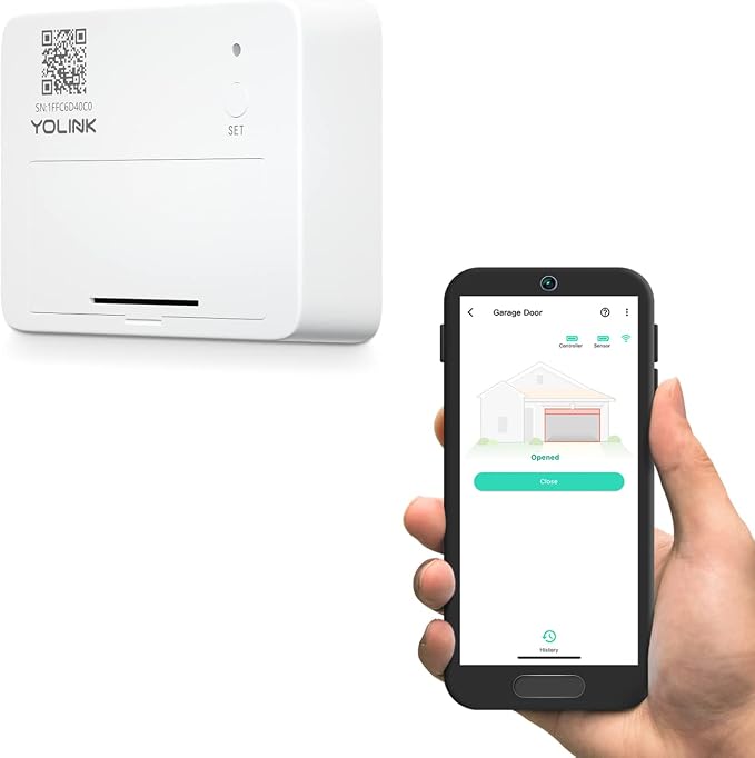YoLink Smart Garage Door Sensor, Garage Door Position Sensor by YoLink