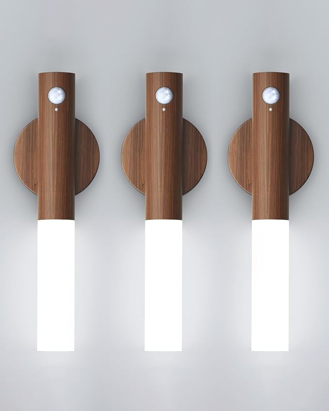 iThird Battery-Operated Wall Sconce Wall Lights: 2200mAh Rechargeable Motion by iThirdHomeOutdoorLighting