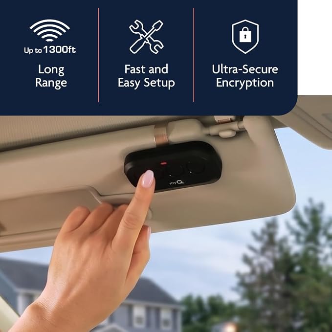 Chamberlain Genuine myQ 3‑Button Garage Door Opener Remote – Long Range - Image 2