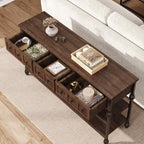 Garvee 52" Roman Column Console Table - Image 3