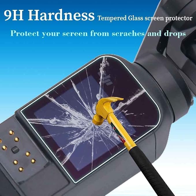 ULBTER Lens Screen Protector for DJI Osmo Pocket 4 / Pocket 3, Tempered Glass - Image 5