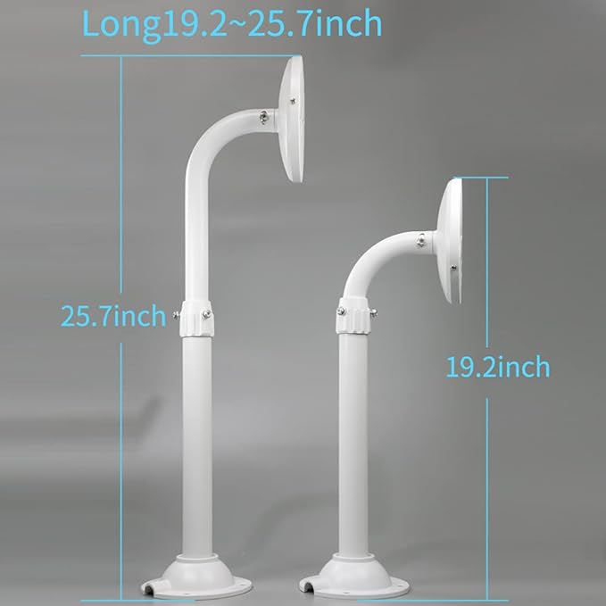 Security Camera Mount Bracket, Dome Camera Mount Universal Camera Wall Mounting - Image 2
