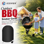 i COVER Round Grill Cover, Kettle BBQ Cover - Image 6