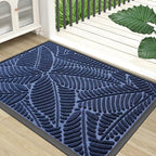 Colorxy Waterproof Front Doormat, Sturdy Natural Rubber Door Mat by Colorxy