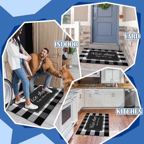 Geelin 2 Pcs Layered Welcome Doormat - Image 4