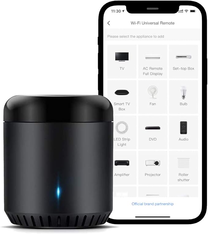 Broadlink WiFi Smart Home Hub RM Mini 3 IR Automation Learning Universal Remote by BroadlinkOnline