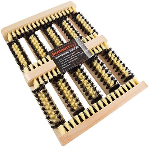 Boot and Shoe Cleaner Scrubber Brush Scraper Mat - Image 2
