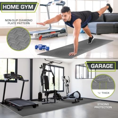 ProsourceFit Exercise Puzzle Mat ½-inch, EVA Interlocking Foam Floor Tiles - Image 3