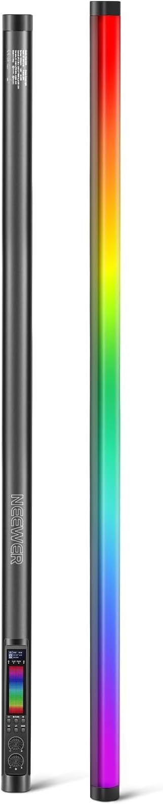 NEEWER TL120C RGB Tube Light, 42W Full Color RGBWW Photography LED Video Light by Neewer