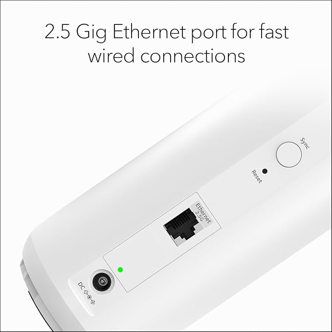 NETGEAR Orbi 360 Series Dual-Band WiFi 7 Mesh Network Add-on Satellite – Works - Image 5