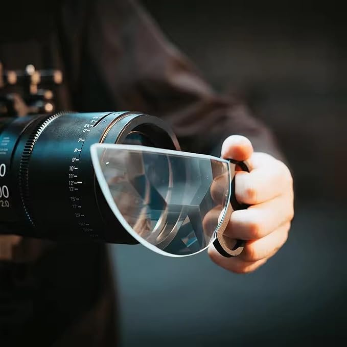 PUYI 150mm Handheld Kaleidoscope FX Filter – Creative Prism Camera Lens Filter by SAKUINER