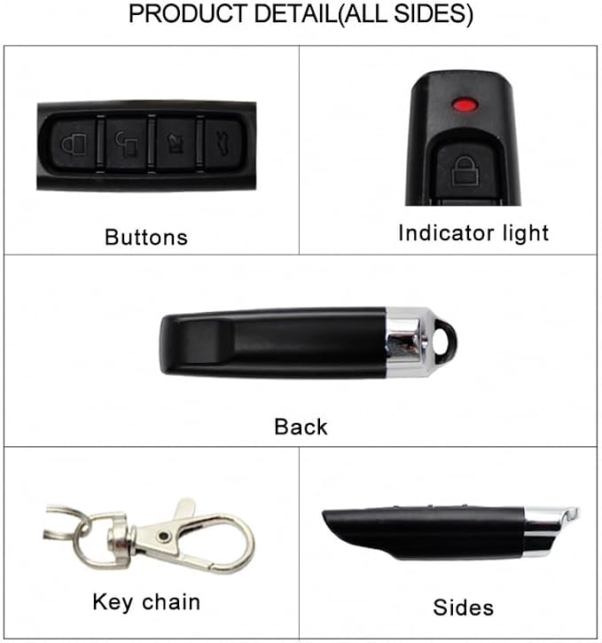 Universal Copy Remote Key Smart Home Remote Control Key Fob, 4 Buttons Cloning - Image 11