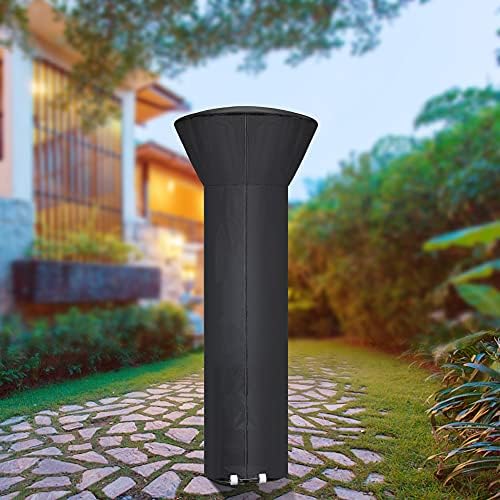 Patio Heater Covers with Zipper and Storage Bag, Waterproof, Wind-Resistant - Image 5