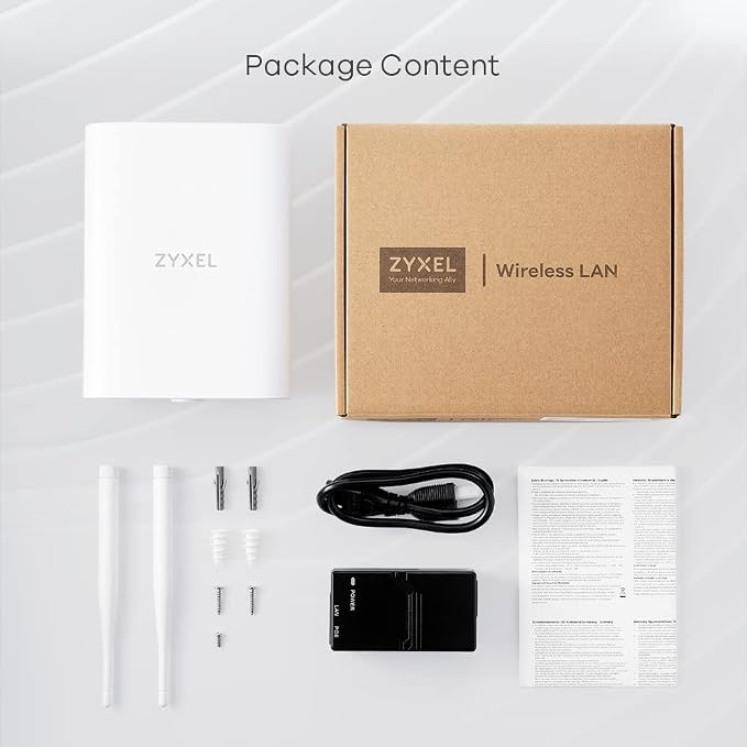 Zyxel WiFi 6 AX1800 Wireless Gigabit Outdoor Access Point | IP55 Rated | Mesh - Image 9