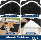 Bcoimo Super Absorbent Dog Door Mat - Image 4