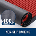 OLANLY Front Door Mat 47x23, Waterproof Heavy-Duty Indoor Outdoor Doormat - Image 3