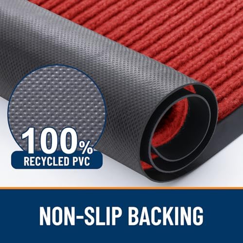 OLANLY Front Door Mat 47x23, Waterproof Heavy-Duty Indoor Outdoor Doormat - Image 3