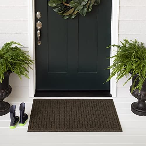 Mohawk Home Entryway Door Mat 3' x 4' All Weather Doormat Outdoor Non Slip - Image 3