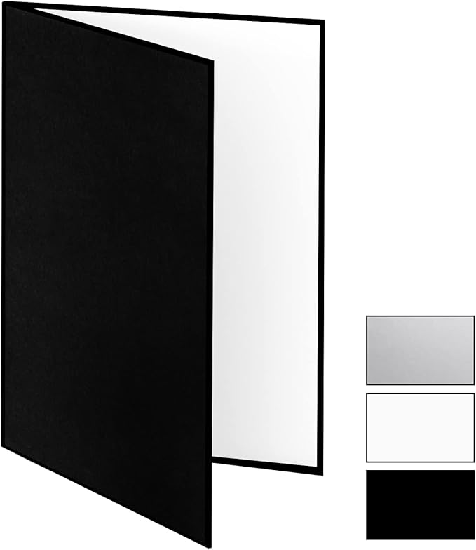Meking 12" x 8" Light Reflector, 3 in 1 Photography Reflector Cardboard by SITTO