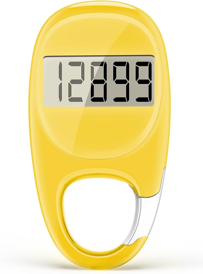Simple Pedometer for Walking, Accurate Step Tracker by TAZUZFLA