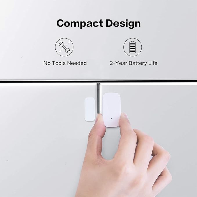 Aqara Zigbee Door and Window Sensor 3 Pack, Wireless Mini Contact Sensor - Image 3