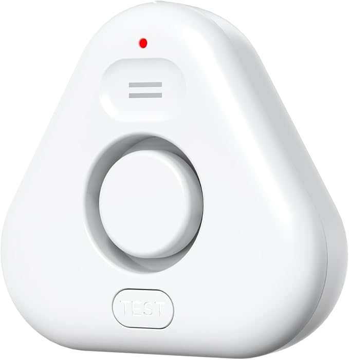 Stechro Water Leak Detector, 120dB Water Sensor Alarm, Water Leakage Detection by stechro